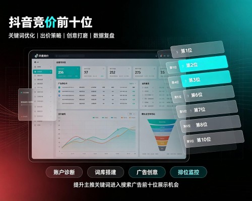 衡南抖音搜索竞价